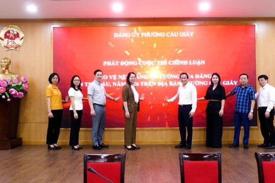 Cầu Giấy: Phát động Cuộc thi chính luận bảo vệ nền tảng tư tưởng của Đảng năm 2026