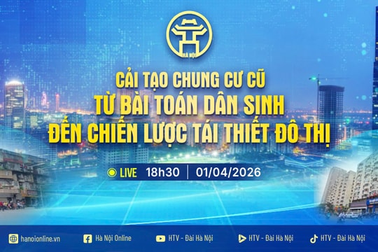 [TRỰC TIẾP] Cải tạo chung cư cũ - Từ bài toán dân sinh đến chiến lược tái thiết đô thị