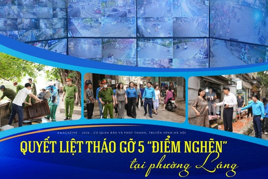 Quyết liệt tháo gỡ 5 "điểm nghẽn" tại phường Láng