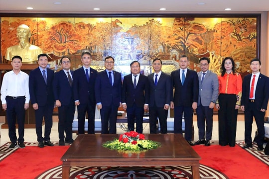 Hà Nội tăng cường hợp tác với các đối tác, địa phương Hàn Quốc trên mọi lĩnh vực