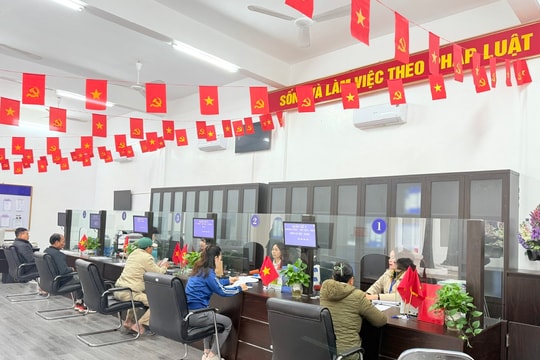 Phường Thượng Cát thuộc Top đầu của Thành phố về Cải cách hành chính năm 2025.
