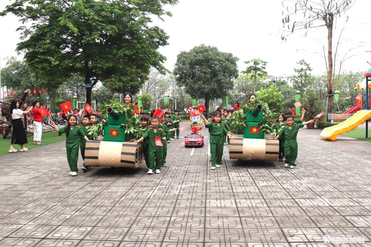 Sân chơi ý nghĩa cho tuổi mầm non