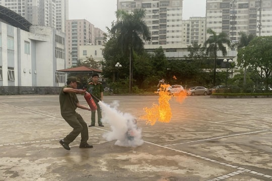 Phường Thanh Xuân: Nâng cao công tác phòng cháy, chữa cháy và cứu nạn, cứu hộ