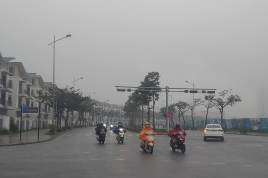 Miền Bắc mưa dông, đề phòng lốc, sét, mưa đá
