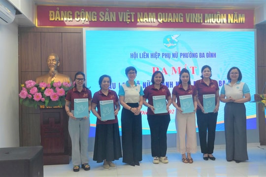 Ba Đình ra mắt câu lạc bộ nữ doanh nhân, mở rộng kết nối và phát triển