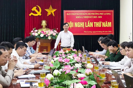 Phường Phú Lương xử lý 19 công trình vi phạm 3 tháng đầu năm