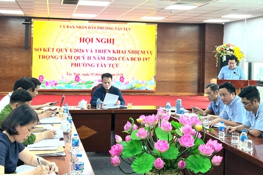 Phường Tây Tựu: Rõ việc, rõ trách nhiệm trong xử lý 5 "điểm nghẽn"