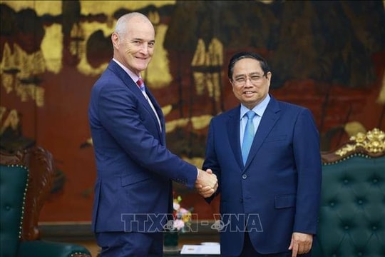 Thủ tướng Phạm Minh Chính tiếp Giám đốc Đại học RMIT, Australia
