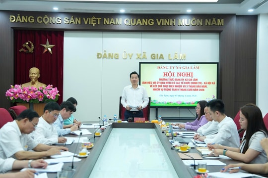 Xã Gia Lâm: Tập trung thực hiện phát triển đô thị, xây dựng tiêu chí thành lập phường