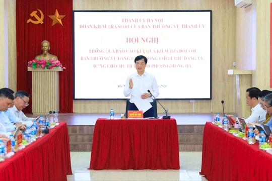 Bí thư Thành ủy Hà Nội Nguyễn Duy Ngọc: Đã nói là phải làm, làm nhanh, làm đúng, làm hiệu quả, làm đến cùng