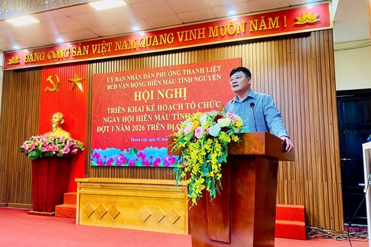 Phường Thanh Liệt phát động hiến máu tình nguyện năm 2026