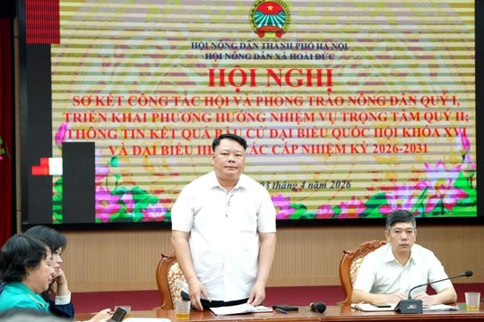 Hội Nông dân xã Hoài Đức khẳng định vai trò nòng cốt trong xây dựng nông thôn mới
