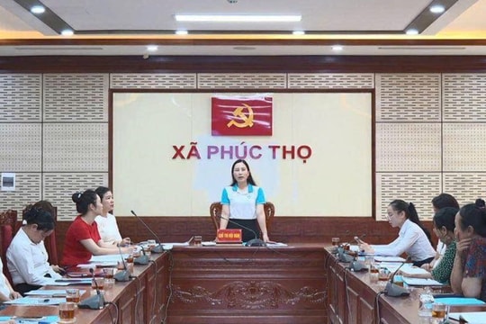 Phòng Bảo hiểm Phúc Thọ: Bảo vệ quyền lợi, nâng cao đời sống cho hội viên phụ nữ