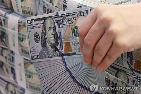 Dự trữ ngoại hối của Hàn Quốc giảm mạnh