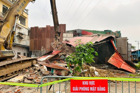 Phường Hoàng Mai hoàn thành giải phóng mặt bằng Dự án đầu tư xây dựng đường Tam Trinh