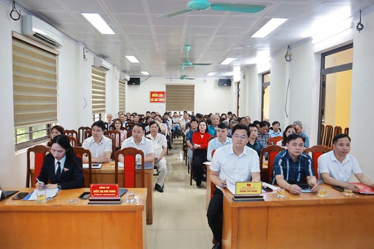 Ủy ban MTTQ Việt Nam xã Hát Môn: Chủ động đổi mới nội dung, nâng cao hiệu quả công tác quý I