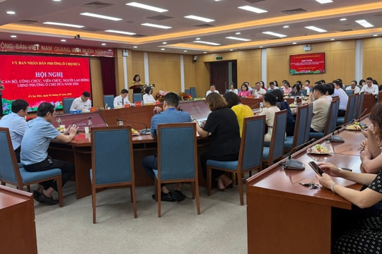 Phường Ô Chợ Dừa phát động thi đua năm 2026