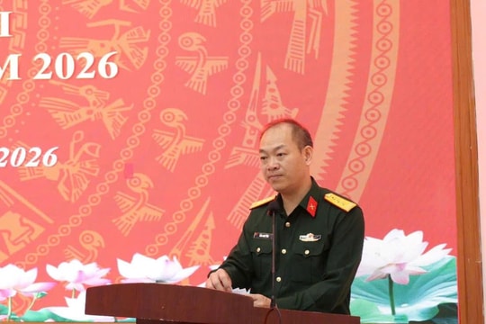 Khối thi đua số 12 Bộ Tư lệnh Thủ đô Hà Nội tổ chức Hội thi Báo cáo viên giỏi năm 2026