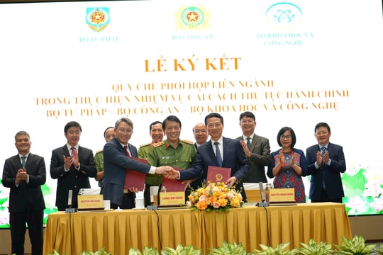 Phối hợp liên ngành bứt tốc cải cách hành chính