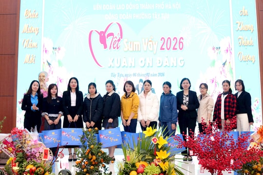 Sẽ có "Góc xanh Công đoàn” tại các trường học ở Tây Tựu