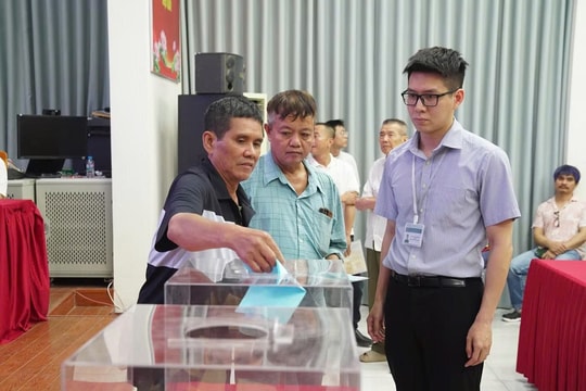 Phường Hồng Hà: 114 hộ dân bốc thăm tái định cư để thực hiện dự án cầu Trần Hưng Đạo