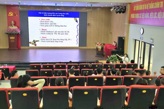 Phường Thượng Cát tập huấn kỹ năng bảo đảm an toàn thực phẩm