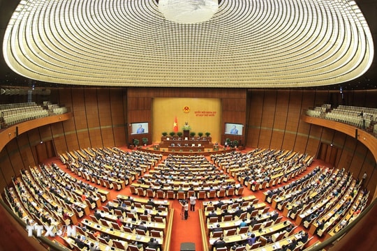 [TRỰC TIẾP] Kỳ họp thứ nhất Quốc hội khóa XVI: "Xây dựng bộ máy, hoàn thiện thể chế, quyết tâm hành động"