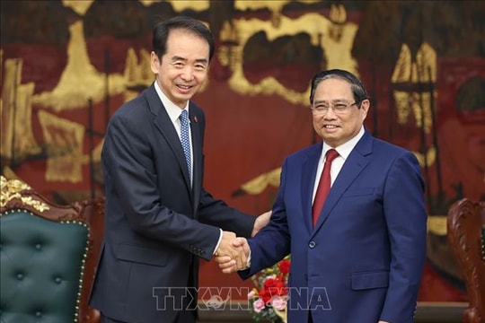 Thủ tướng Phạm Minh Chính tiếp Đại sứ Trung Quốc tại Việt Nam