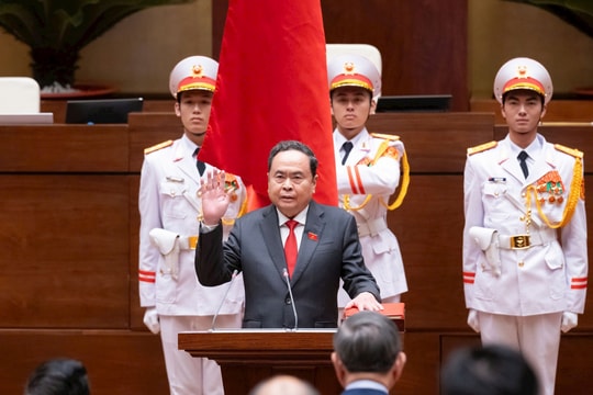 Quốc tế chúc mừng đồng chí Trần Thanh Mẫn tiếp tục được bầu giữ chức Chủ tịch Quốc hội