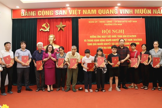 Phường Cửa Nam tổ chức nhiều hoạt động hưởng ứng Ngày Sức khỏe toàn dân