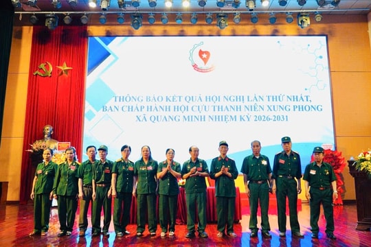 Đại hội Hội Cựu Thanh niên xung phong xã Quang Minh lần thứ nhất, nhiệm kỳ 2026 – 2031