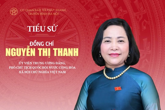 Tóm tắt tiểu sử Phó Chủ tịch Quốc hội khóa XVI Nguyễn Thị Thanh