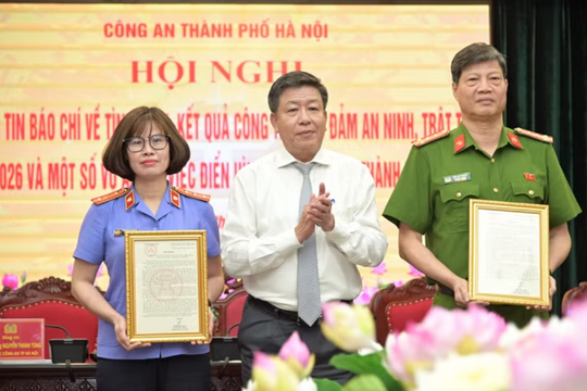 Công an Hà Nội nhận Thư khen của Bí thư Thành ủy Nguyễn Duy Ngọc