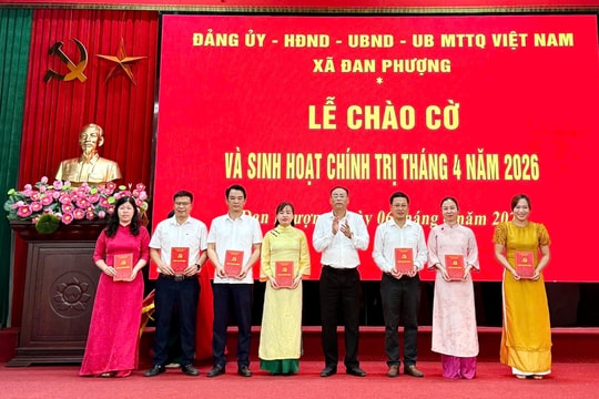 Xã Đan Phượng: Lấy hiệu quả công việc và sự hài lòng của người dân làm thước đo đánh giá