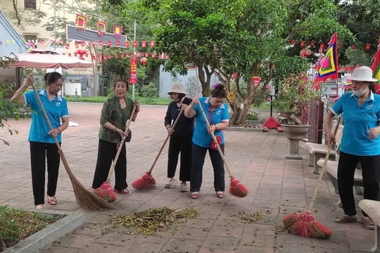 Phụ nữ phường Ô Chợ Dừa lan tỏa hành động đẹp, góp phần xây dựng cộng đồng văn minh