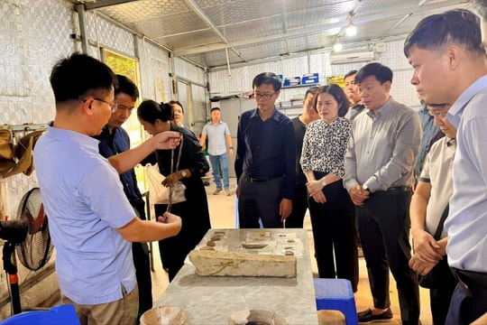 Để di chỉ khảo cổ Vườn Chuối trở thành không gian văn hóa - di sản tiêu biểu của Thủ đô