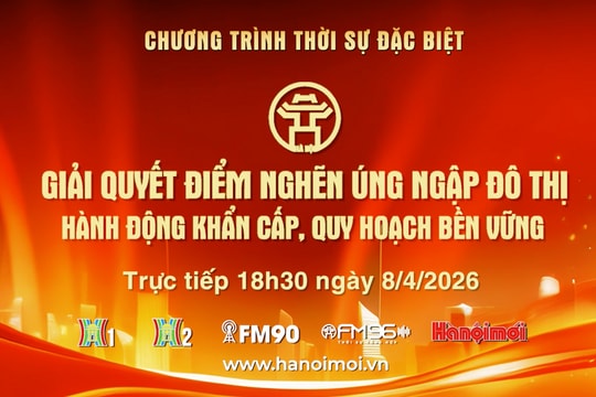 Đón xem chương trình thời sự ngày 8-4: Giải quyết điểm nghẽn úng ngập đô thị - hành động khẩn cấp, quy hoạch bền vững