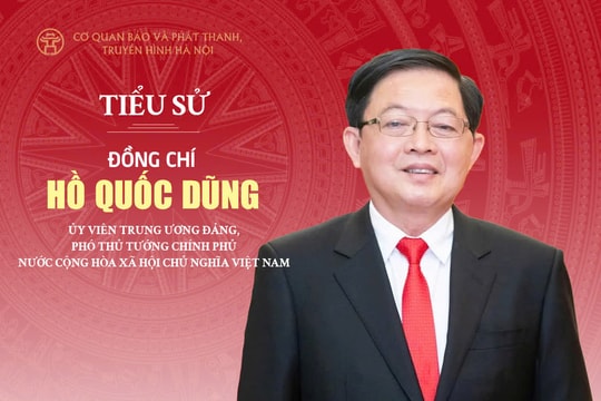 Tóm tắt tiểu sử Phó Thủ tướng Chính phủ Hồ Quốc Dũng