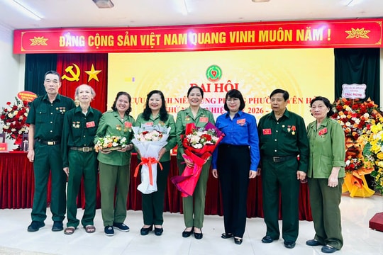 Hội Cựu Thanh niên xung phong phường Yên Hòa tổ chức thành công Đại hội đại biểu lần thứ I,