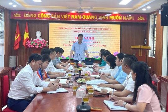 Xã Vĩnh Thanh hoàn thiện quy chế, đẩy mạnh chuyển đổi số trong hoạt động HĐND
