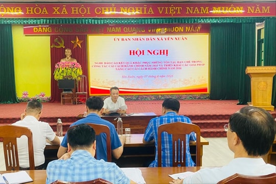 Xã Yên Xuân đẩy mạnh số hóa hồ sơ năm 2026