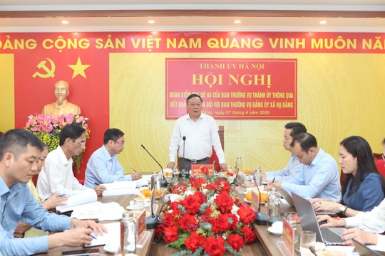 Phó Bí thư Thành ủy Hà Nội Nguyễn Văn Phong: Phát huy lợi thế, mở hướng phát triển mới cho xã Hạ Bằng
