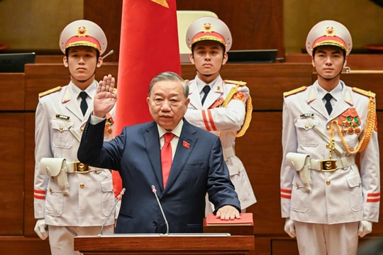 Lễ tuyên thệ nhậm chức của Chủ tịch nước Tô Lâm