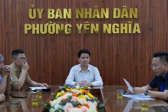Phường Yên Nghĩa bàn giao 6,84ha đất công, tăng tốc giải phóng mặt bằng dự án Quốc lộ 6