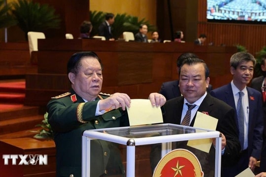 Kỳ họp thứ nhất Quốc hội khóa XVI: Quốc hội bầu Chủ tịch nước