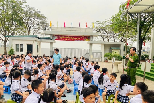 Tăng cường tuyên truyền phòng cháy chữa cháy cho học sinh tiểu học: Nền tảng xây dựng ý thức an toàn từ sớm