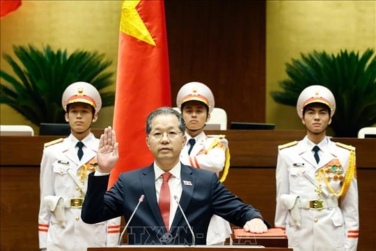 Đồng chí Nguyễn Văn Quảng tiếp tục được bầu giữ chức Chánh án Tòa án nhân dân Tối cao