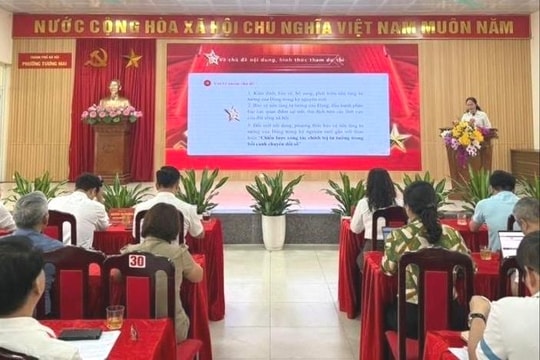 Phường Tương Mai phát động Cuộc thi chính luận về bảo vệ nền tảng tư tưởng của Đảng