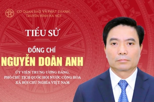 Tóm tắt tiểu sử Phó Chủ tịch Quốc hội khóa XVI Nguyễn Doãn Anh