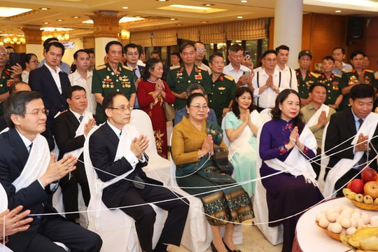 Lãnh đạo Đảng, Nhà nước dự đón Tết cổ truyền Bunpimay